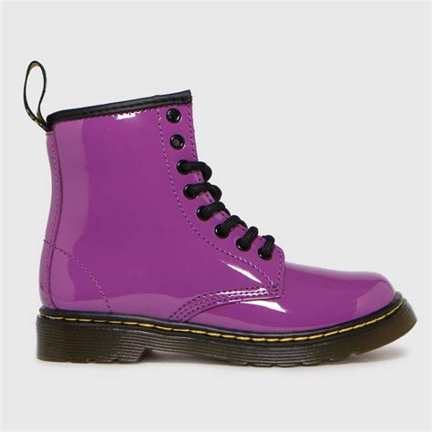 dr martens purple  boots junior shoefreak