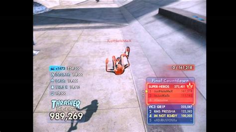 skate 3 hall of meat 1 001 069 points youtube