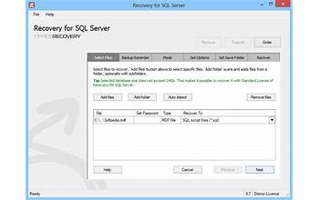 SQLServer Data Backup screenshot #6