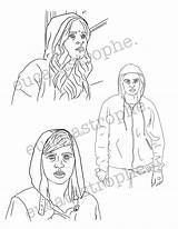 Coloring Pages Liars Pretty Little Printable Template sketch template