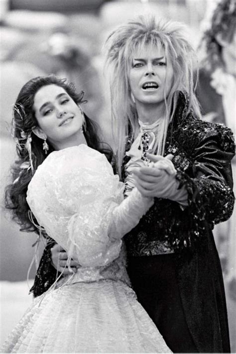 Sarah And The Goblin King Jennifer Connelly And David