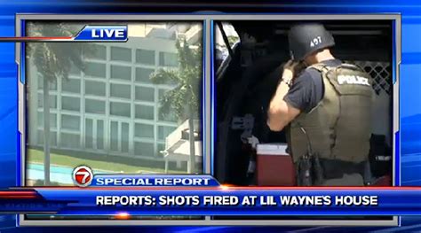 shots fired at lil wayne s mansion home mirror online