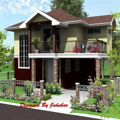 modern  budget  cost simple  storey house design bmp