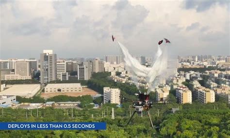 dji dropsafe automatic parachute    save  camera   drone falls    sky