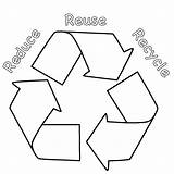 Earth Recycle Coloring Pages Printable Recycling Kids Drawing Clipart Reuse Reduce Soil Pollution Logo Websites Print Cliparts Land Planet Library sketch template