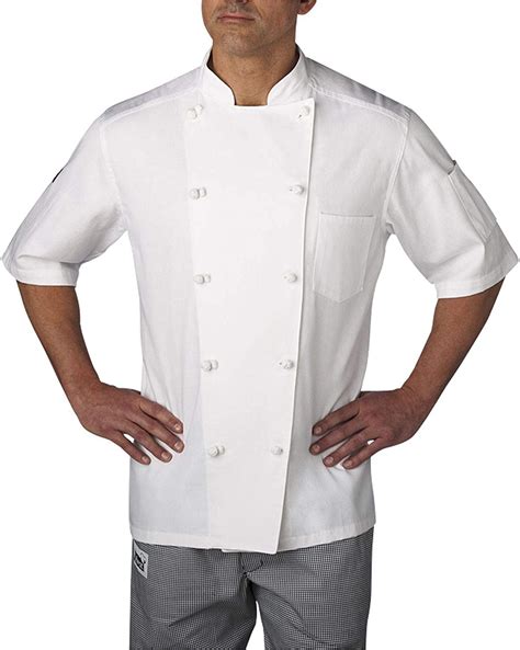 Chefwear Chef Coat Mens Premium Lightweight 100 Cotton