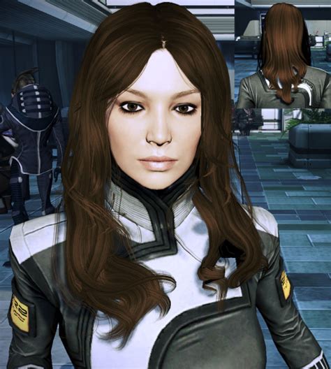 My Mass Effect World Mass Effect 3 Hair Mods