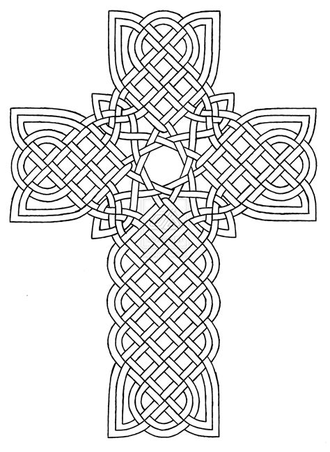 pics  detailed cross coloring pages easter cross coloring