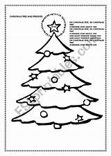 Song Tree Christmas Coloring Oh Worksheet Preview sketch template