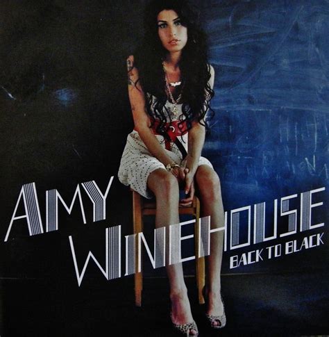 Amy Winehouse 1983 To 2011 Back To Black Album Cover R I P Flickr