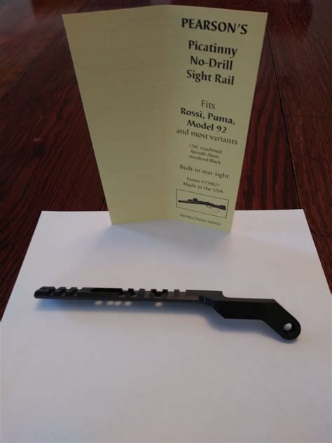 purchase rossi model  rail mount dr pearsons  drill winchester model  rossi model