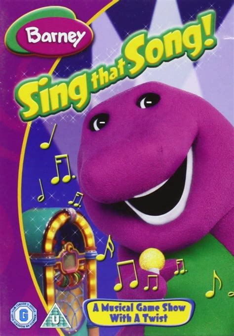 Barney Sing That Song [dvd] Uk Barney Dvd And Blu Ray