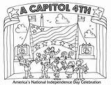 Coloring Pages July 4th Fourth Capitol Orchestra Kids Court Color Drawing Capcon Pdf Coloringbay Supreme Printable Pbs Getcolorings Getdrawings Building sketch template