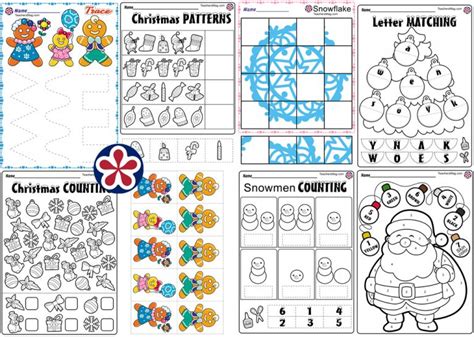 christmas worksheets buylapbook