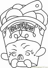 Ice Cream Coloring Shopkins Dream Shop Pages Coloringpages101 Color Getcolorings sketch template
