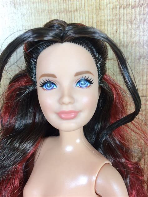 2016 barbie nude teen sis skipper camping fun doll brown and red hair for ooak new mattel dolls