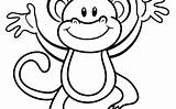 Monkey Spider Drawing Clipartmag sketch template