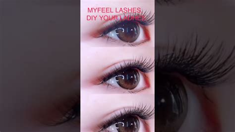 diy lashes   eyes  cluster lashes youtube