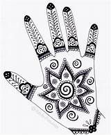 Henna Mehndi Zentangle Mandalas sketch template