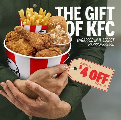 Deal Kfc App 4 Off 5 Spend Targeted Users Frugal Feeds