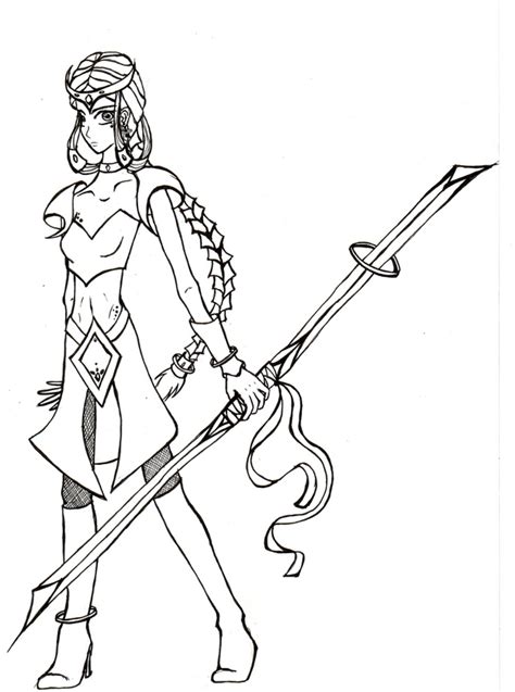 warrior princess  sasha sirozh  deviantart