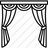 Curtains Clipart Curtain Stage Svg Drawing Theatre Window Vector Theater Icons Bedroom Icon Getdrawings Show Clipground Buildings Similar sketch template