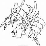 Golisopod Kleurplaat Solgaleo Tapu Koko Kleurplaten Marshadow Pokémon Ausmalen Morningkids Malvorlagen Lunala Incineroar Pikachu sketch template