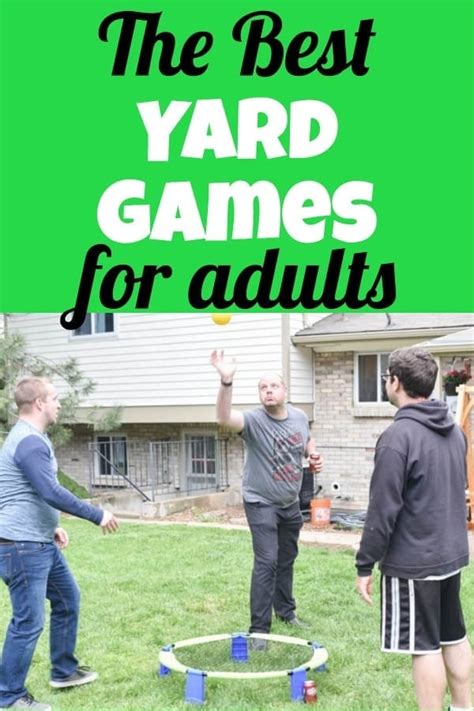 outdoor games  adults  kids