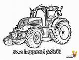 Coloring Pages Tractor Holland Tracteur Print Tractors Kids Dessin Coloriage Traktor Big Drawing Yescoloring Farm sketch template