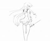 Nikki Mirai Gasai Yuno Coloring Pages Character Another sketch template
