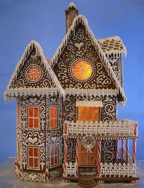 gingerbread house  winter wonderland stands  tall