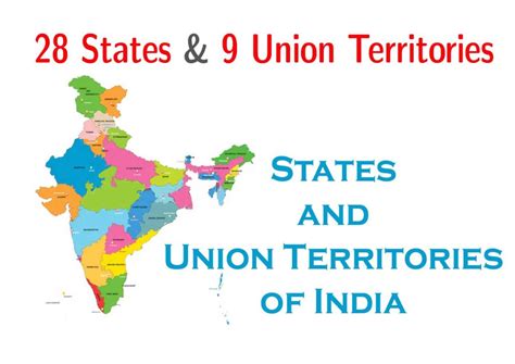 states  union territories  india infobowl