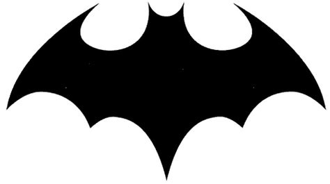 page batman symbol stencil  printable templates