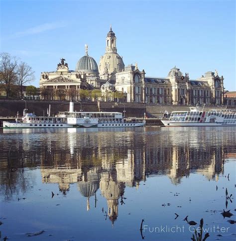 blick ueber die elbe water reflections light reflection dresden germany water waves mirror