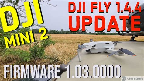 dji mavic mini  aggiornamento app dji fly  update firmware  test volo prima