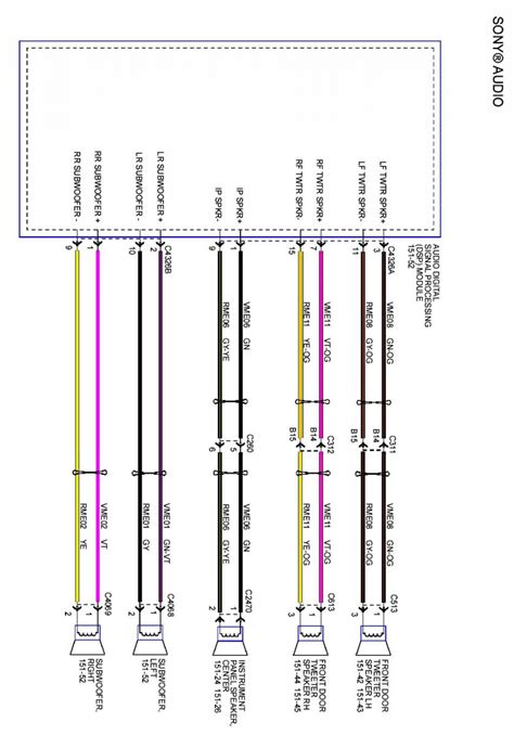 ford fusion radio wiring diagram wiring diagram