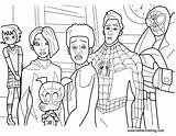 Morales Spiderman Xcolorings sketch template