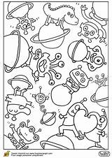 Planete Extraterrestres Coloriages Folie Colorier Planète Hugolescargot Cosmonautes Monstre Hugo Monstres Terrestres Paper Bookmarks Savoir sketch template