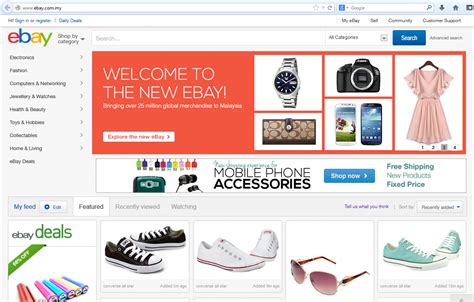ebay  launch  interface  malaysian users tomorrow lowyatnet