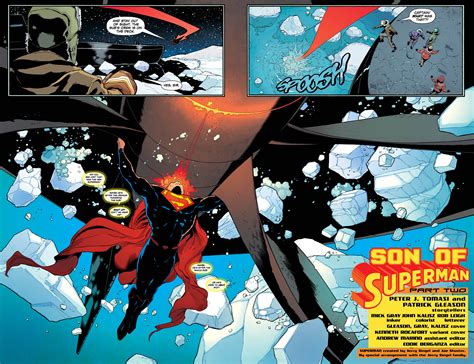 comic book preview superman vol 1 son of superman bounding into comics