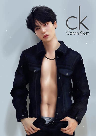 suga sexy ck series poster by pickiipackart redbubble