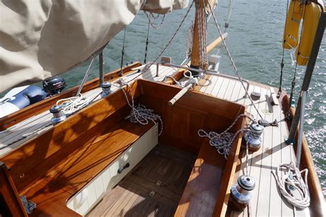 custom falmouth quay punt yacht  sale  united kingdom