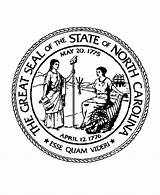 Carolina North Seal State Nc Coloring Printables Pages History Usa Logo Printable Great Sheets States South Seals Go sketch template