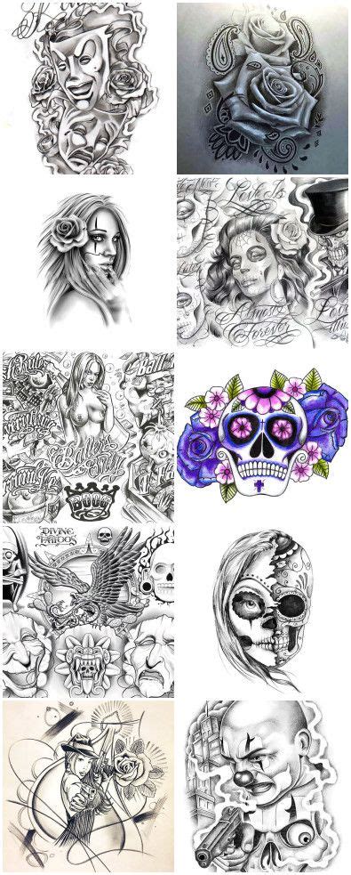 chicano art tattoo designs  flashes tattoo art drawings chicano art tattoo