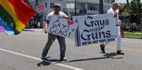 your problem with gays or guns is not political foundation for