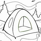 Tent Drawing Camping Coloring Outline Kids Draw Pages Printable Cartoon Campground Drawings Color Clipart Clipartmag Getdrawings Cliparts Paintingvalley Getcolorings Choose sketch template