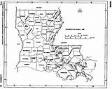Louisiana Map State Outline Parishes Parish Maps La Printable States Collection Coloring Location Names Rivers Drawing City Each Boundaries Missouri sketch template