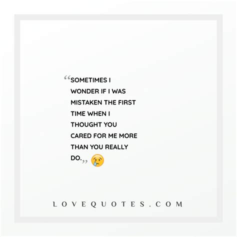 thought  cared love quotes