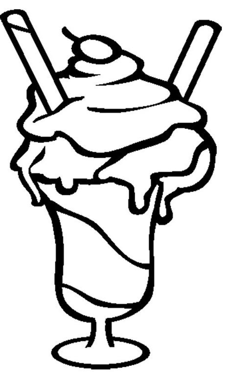 ice cream sundae coloring page ice cream coloring pages coloring