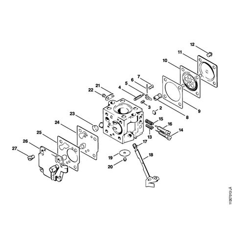 stihl  chainsaw  parts diagram carburetor hu
